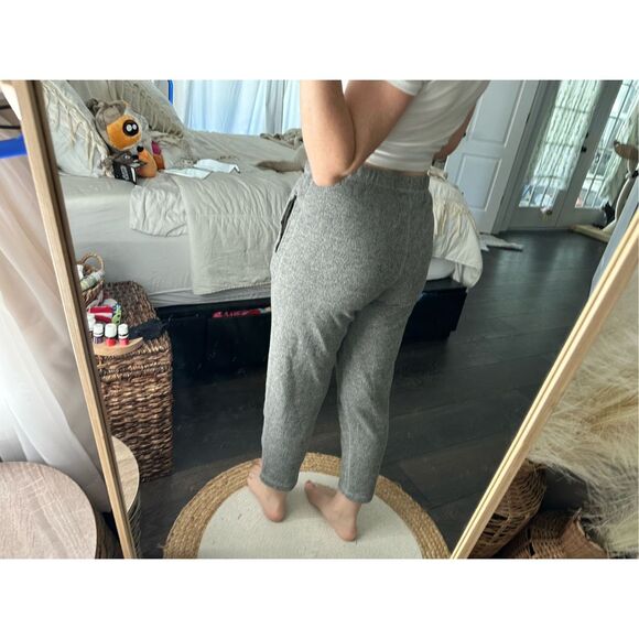 Roots Women’s Medium Canada Salt Pepper Jogger Pants - Picture 3 of 6